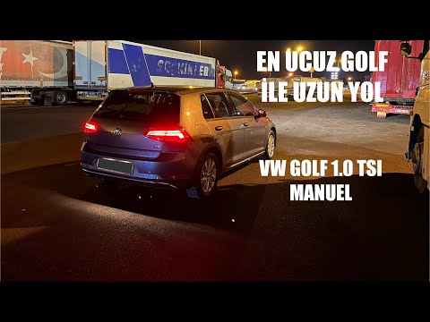 VOLKSWAGEN GOLF 1.0 TSI MIDLINE PLUS UZUN YOL|1.0 TSI YÜKLÜYKEN NASIL?|İSTANBUL-KAYSERİ UZUN YOL