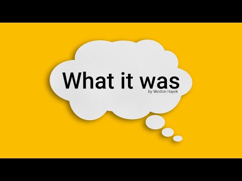 What It Was (parody of As It Was by Harry Styles) - Lyric Video