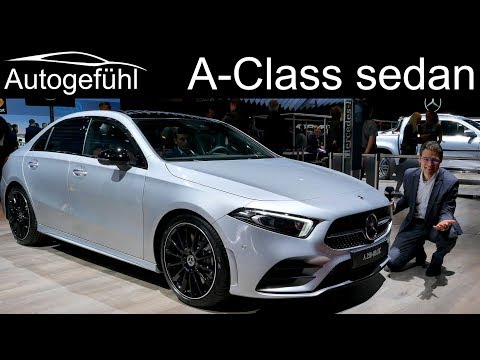 2019 Mercedes A-Class Sedan REVIEW AClass Saloon Limousine - Autogefühl