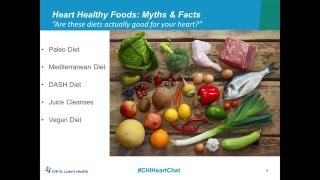 Heart Healthy Foods: Myths &amp; Facts Webinar from St. Luke’s Health