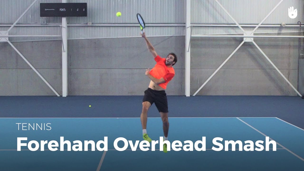 How to Hit a Forehand Smash How to Play Tennis Sikana