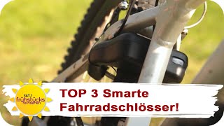 Genial: Alarm und Fahrradschloss per Handy und App! | SAT.1 Frühstücksfernsehen