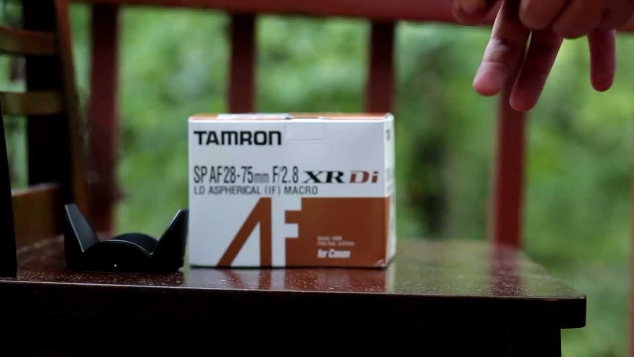 Объектив Tamron SP AF 28-75mm F/2.8 XR Di LD Aspherical (IF) Macro Canon EF (