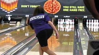 preview picture of video 'Junior Bowlers Tour  .  . 3/5/11  . .  . AMF Shea Village'