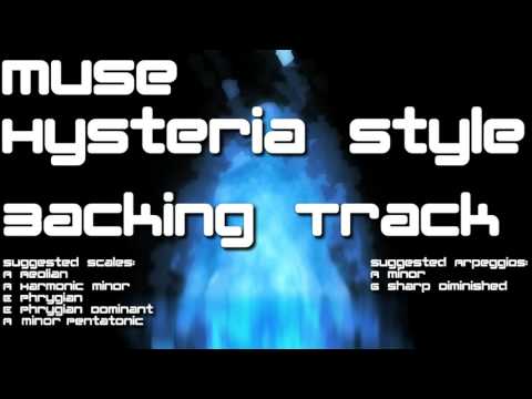 Muse Hysteria Backing Track: 186 bpm, Modern Rock