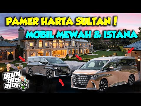 SPECIAL! Sultan Upin Ipin Shows Off His New Palace and Luxury Cars! - GTA V ROLEPLAY SULTAN