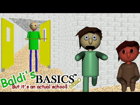 Baldi's Basics But It's An Actual School! █ Baldi's Basics – mods █