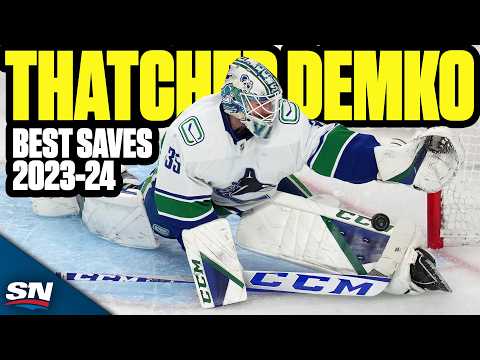 Thatcher Demko's Best Saves Of The 2023-24 NHL Season