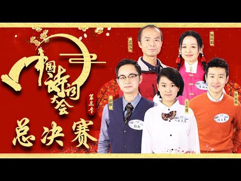 《中国诗词大会 第三季》 20180404 第十场 外卖小哥一“黑”到底 战胜终极boss彭敏夺冠 Cctv科教