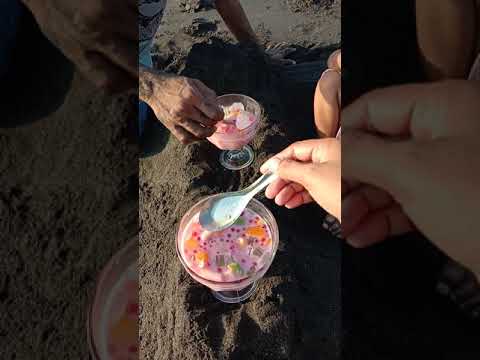 Raidah am es buah d pantai ria...🥰🥰🥰