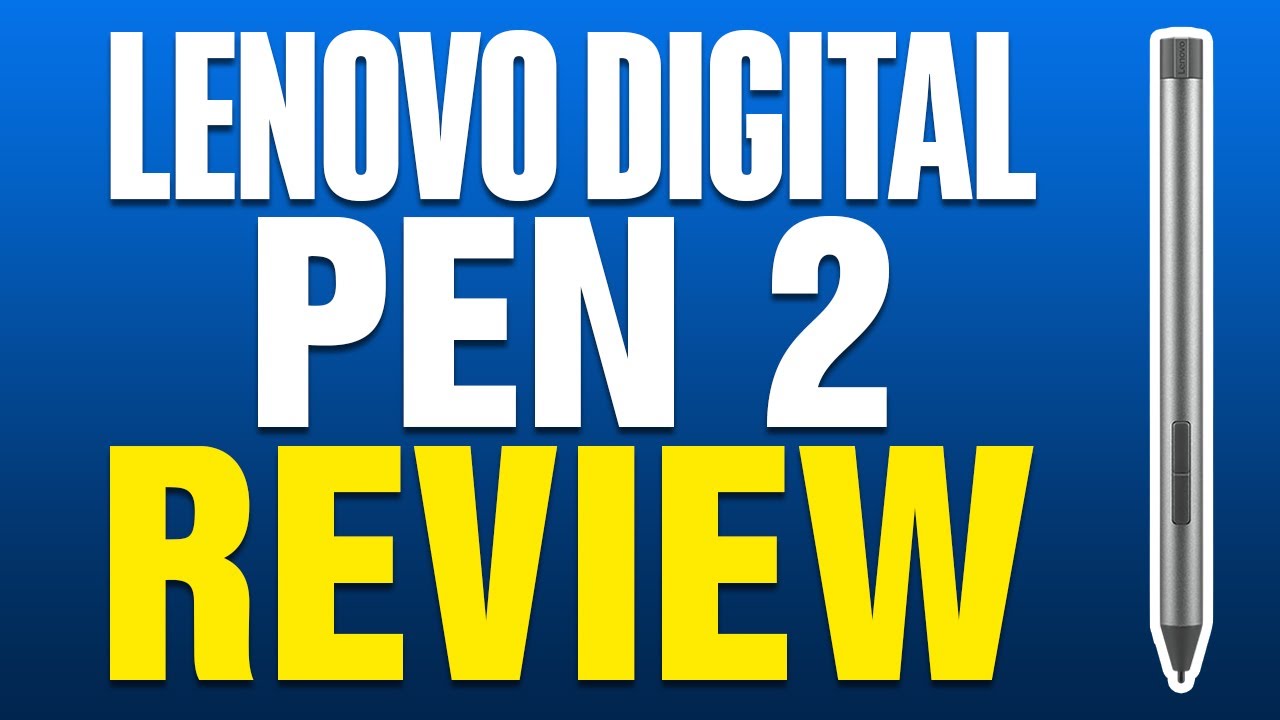 Miniatura da avaliação em vídeo de Lenovo Precision Pen 2 (Modelo GX81J19850) - Caneta Digital de Alta Precisão