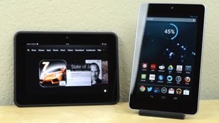 Review: Kindle Fire HD vs Nexus 7