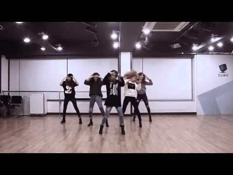 4MINUTE - Star Cast 'Crazy' Choreography point