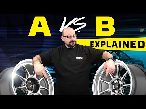 THE DIFFERENCE BETWEEN A AND B PROFILE WHEELS