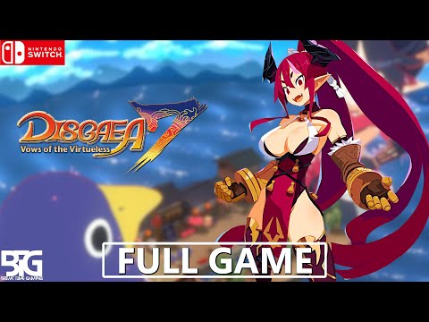 Disgaea 7: Vows of the Virtueless - Full Game Walkthrough (No Commentary, Nintendo Switch)