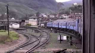 preview picture of video 'By train from Nanu Oya to Badulla Sri Lanka'