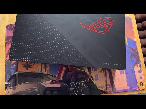 Unboxing ASUS ROG STRIX G17 CPU-AMD R9-7940HX NVIDIA GEFORCE RTX 4060 32GB RAM 1TB SSD