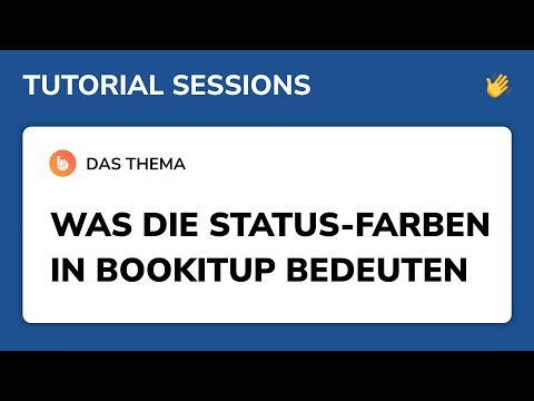 Was bedeuten die Farben in bookitup?