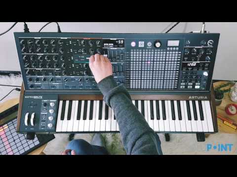 Arturia MatrixBrute Review 2. (No talk)