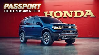2027 Honda Passport TrailSport FIRST LOOK! Major Upgrades Make It a Beast!