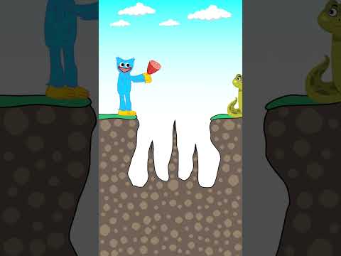 Huggy Wuggy offended the Snake but paid for it | Funny Animation 🤣🤣🤣 #shorts #animation #story