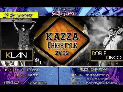 BEELZE POLO vs AJAX JUAN cuartos 2vs2 KAZZA FREESTYLE