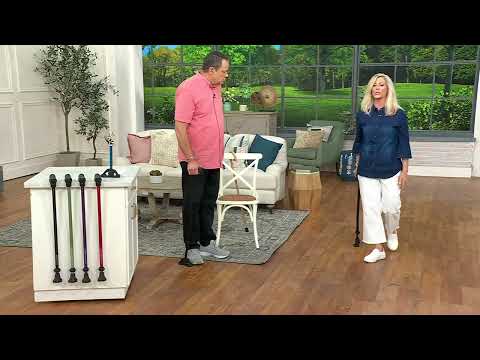 Dynamo Swing Cane with Cross Bow Technology on QVC