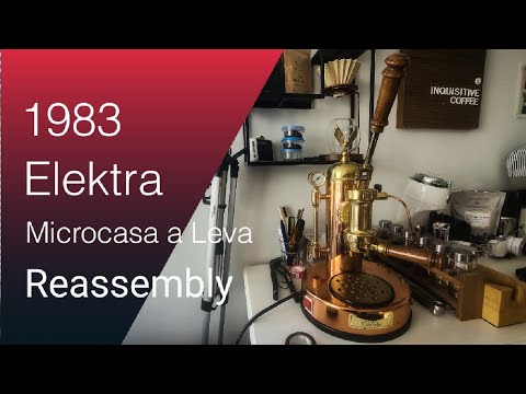 1983 Elektra Microcasa a Leva reassembly