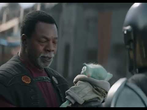 Carl Weathers makes Grogu stew