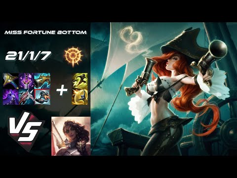 BOTTOM Miss Fortune vs Samira - EU Grandmaster Patch 25.S2.3