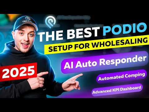 The BEST Podio Setup for Wholesaling Real Estate In 2025!