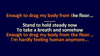 Hot Water Music - Drag My Body - Karaoke Instrumental Lyrics