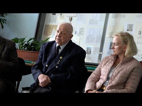 Sybirak i potomek jednego z Sybiraków spotkali się z uczniami Szkoły Podstawowej w Ołdakach