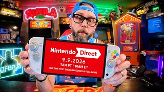 What Games Excited me From the Nintendo Direct
