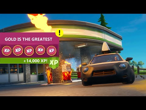 All 10 GOLD XP Coins Locations in Fortnite Chapter 2 Season 3