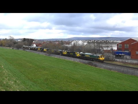 6H97 Hope Earles Sidings - Crewe Basford Hall - 13/03/2021