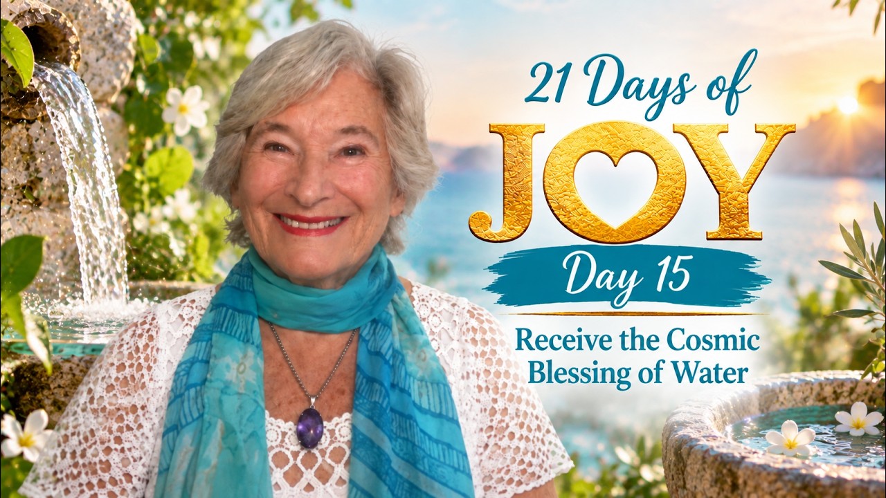 21 Days of Joy – Day 15 | Receive the Cosmic Blessing of Water