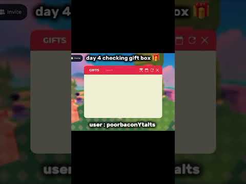 day 4 checking gift box 🎁 #roblox #plsdonate #viral  #edit subscribe and donate me 😁