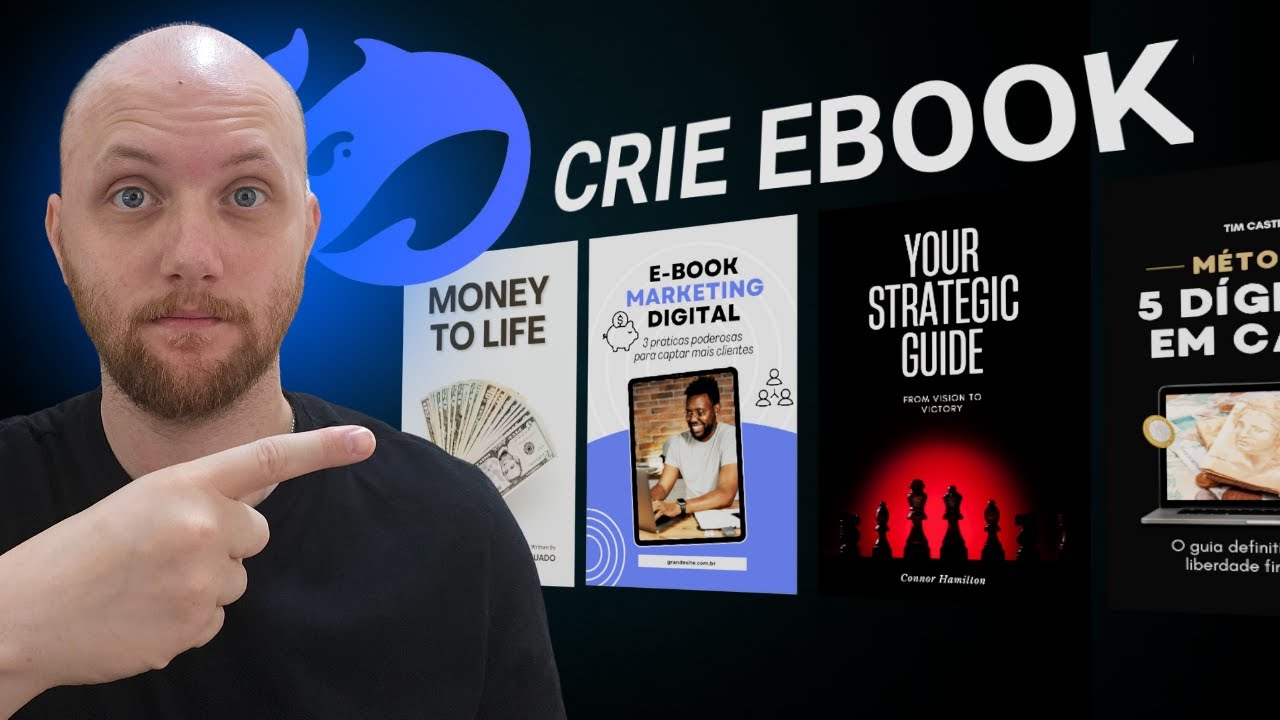 Como Criar EBOOKS Profissionais e Completos com o DeepSeek