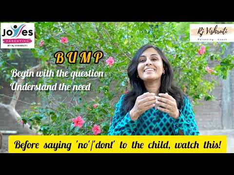 before saying 'No/don't' to your child, watch this! Joyes Parenting by RJ Vishruti