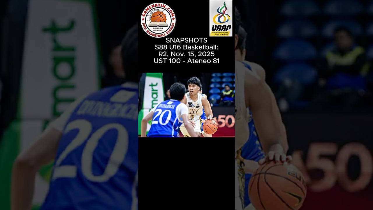 Snapshots: U16 Basketball - UST 100 - Ateneo 81
