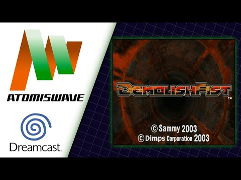 Demolish Fist | Atomiswave Sega Dreamcast | Serial Port SD Card
