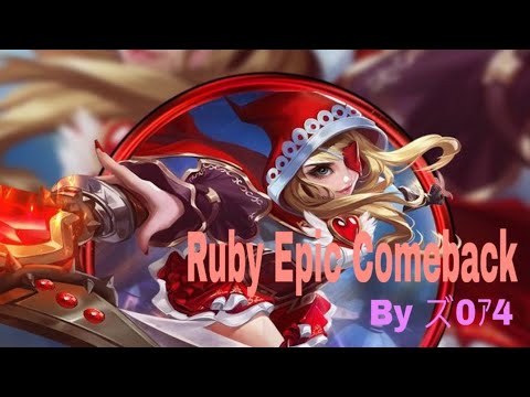 Ruby Epic Comeback Mobile Legends Fan nya Fredo??