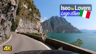 Driver’s View: Around Lago d’Iseo from Iseo to Lovere, Northern Italy 🇮🇹