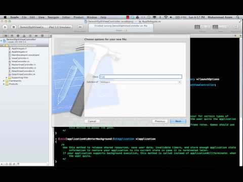 Learning iOS Development Part 28 (UISplitViewController Using Storyboards)