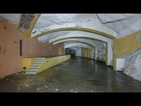 Militärområdestygmaterielförråd Ammunitionsförråd Hemligt Bergrum The Cold War History Secret Bunker