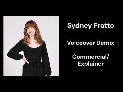 Voiceover Demo: Commercial/Explainer