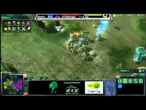 CraftCup Main Event #30 Dimaga (Z) v.Joe(P)  Semi-Finals Game 2 BO3 - Part 1