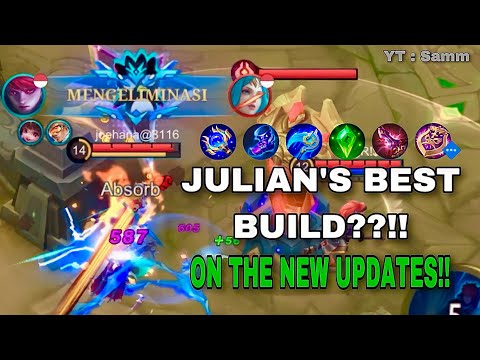 Julian Still OP On The New Patch??!! | Best Builds 2023 | Julian Gameplay : Mobile Legends Bang Bang