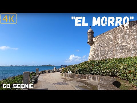Castillo San Felipe del Morro "El Morro" Puerto Rico Pt. 1 | PR 4K | GO SCENIC